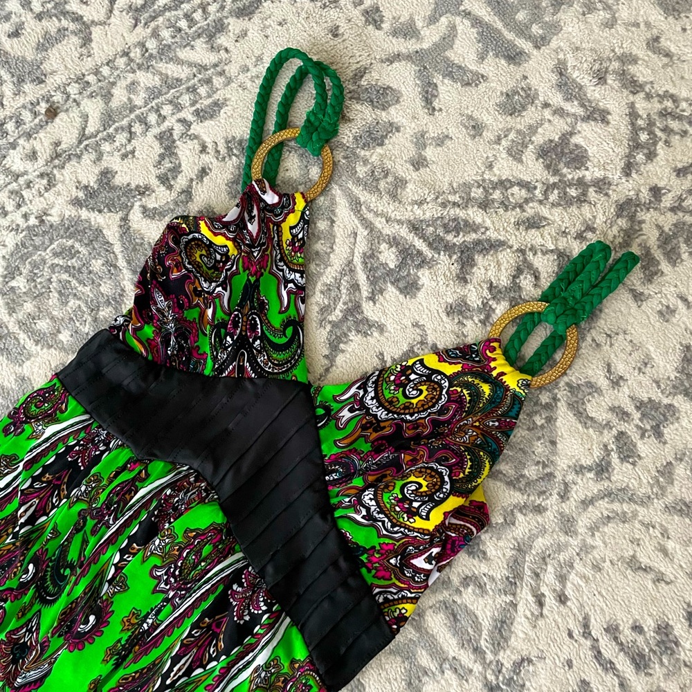 Colorful maxi dress perfect for summer